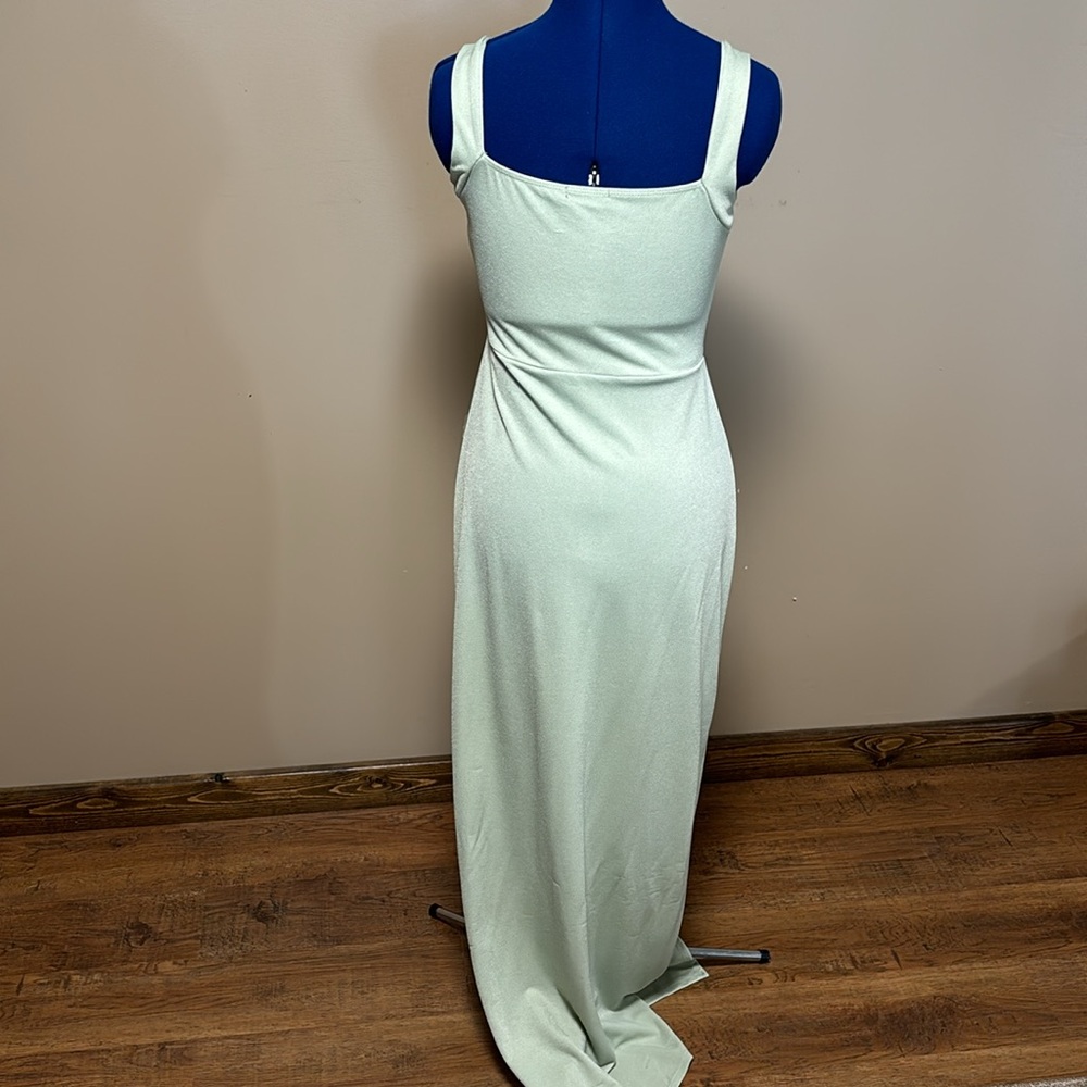 Pretty Little Things Straight Neck Maxi Dress - Picture 8 of 10